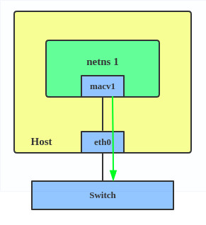 Passthru MACVLAN configuration